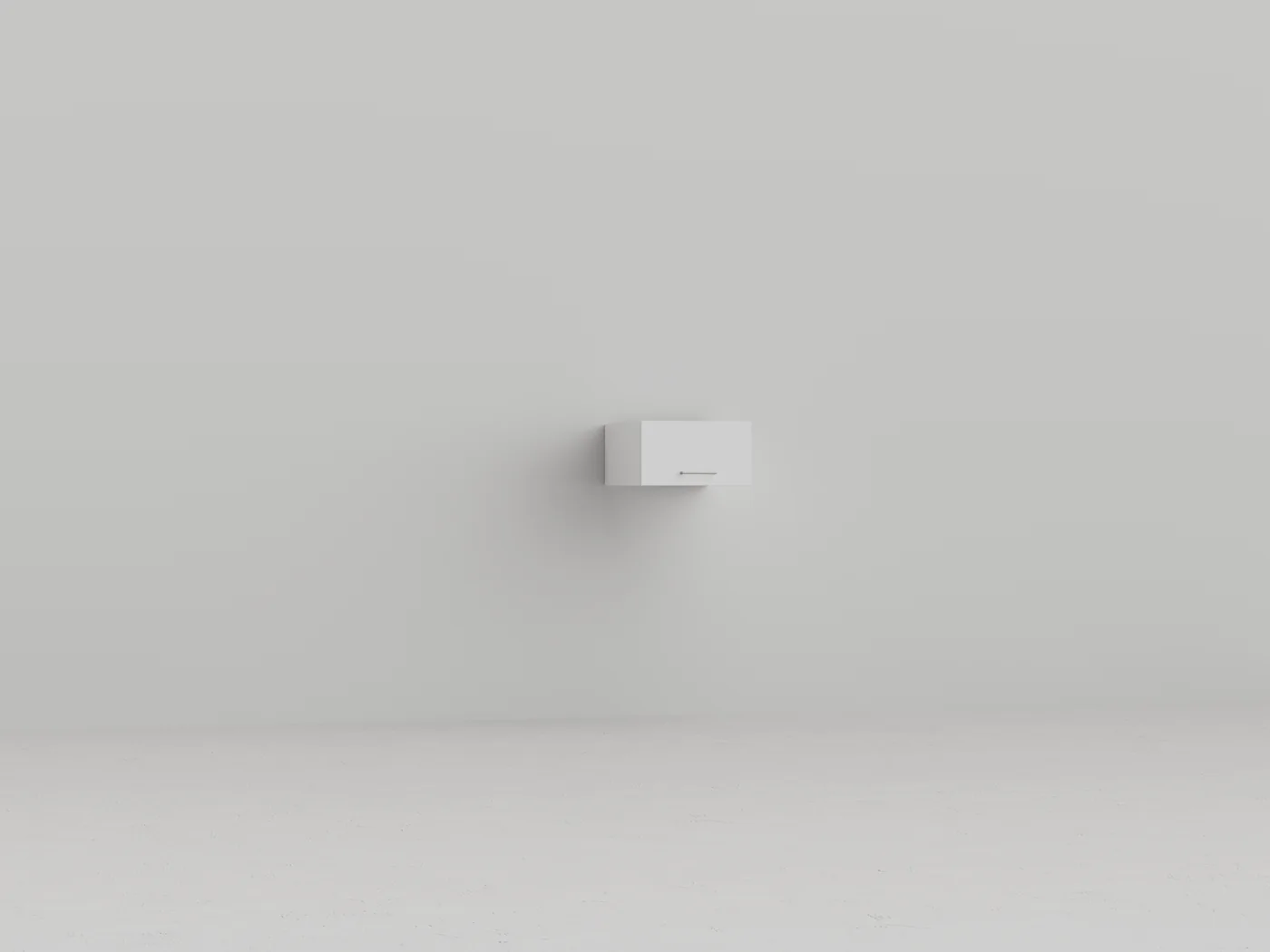 Klappschrank 45 × 26 cm – Weiss