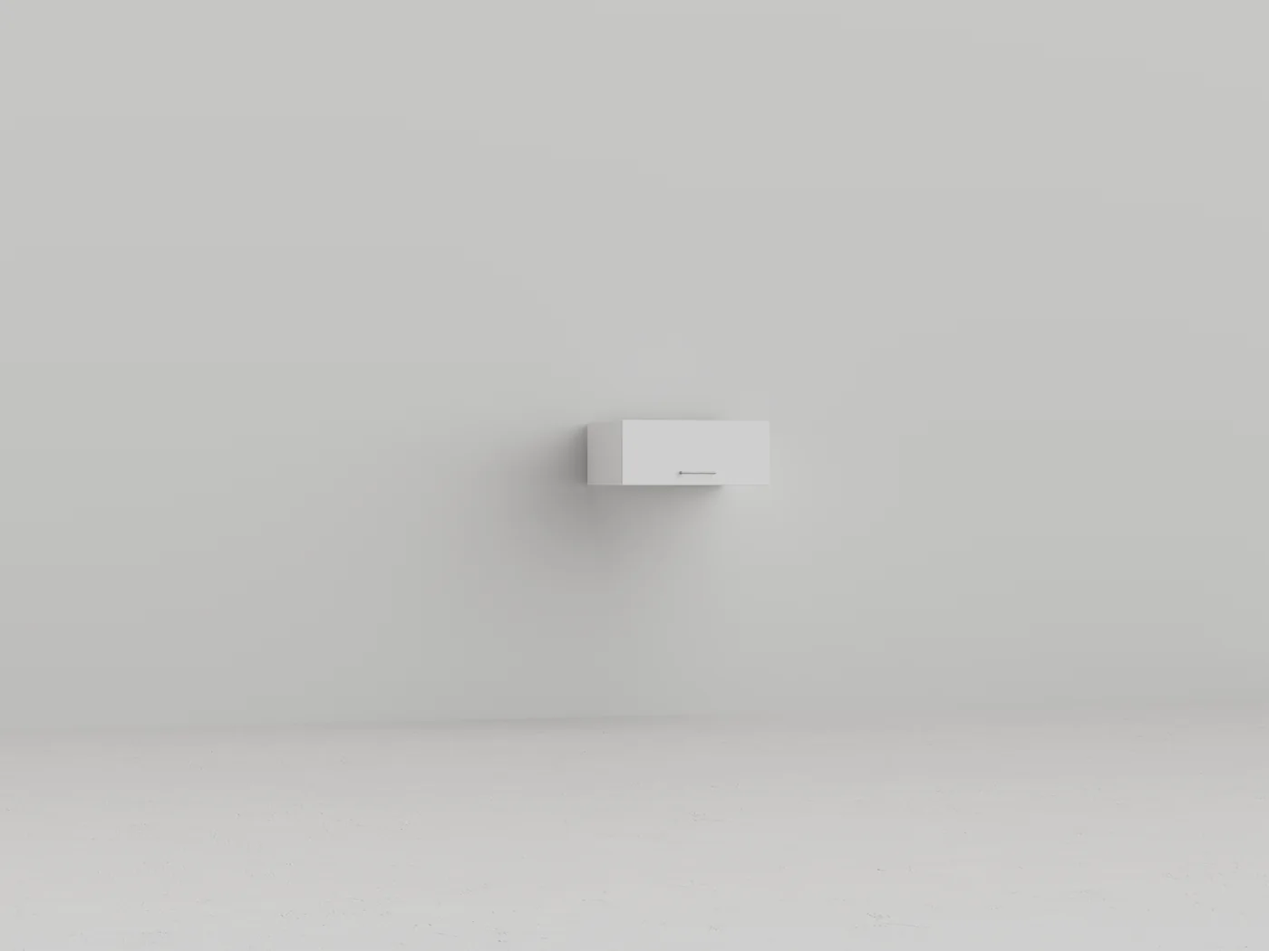 Klappschrank 60 × 26 cm – Weiss