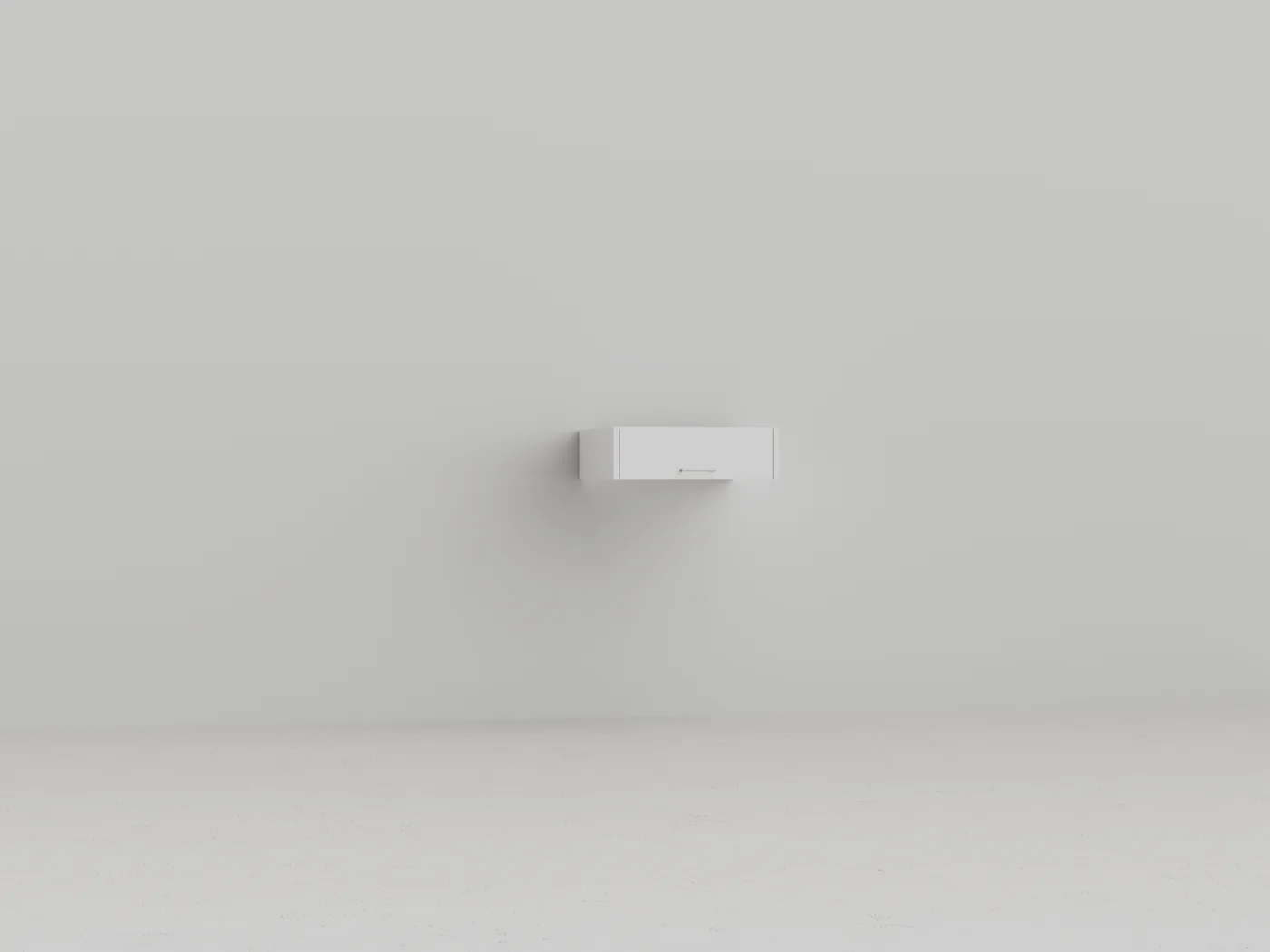 Klappschrank 67 × 22 cm – Weiss